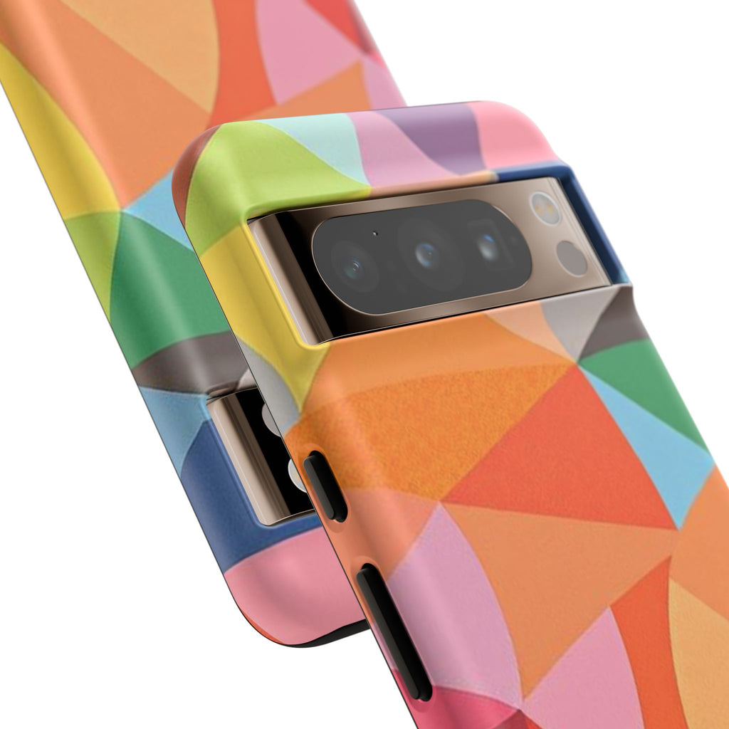 Colorful Geometric Tough Case for Android