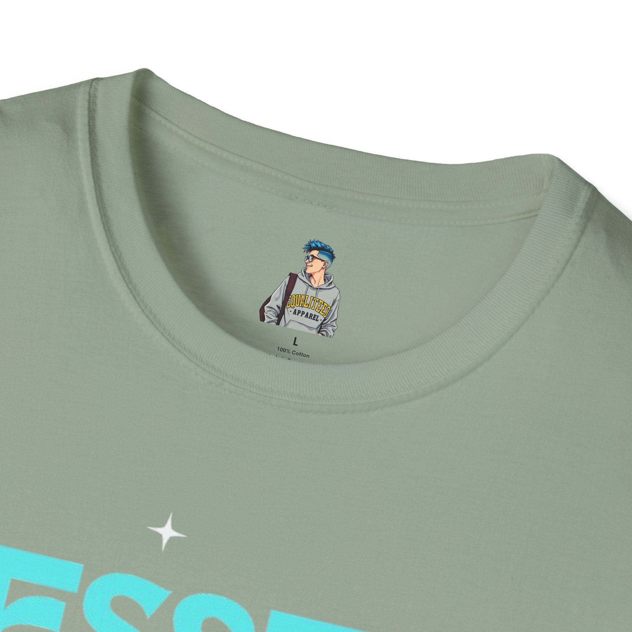 Respect Trans Humanity, or I'll Identify as a F**king Problem! Unisex Softstyle T-Shirt