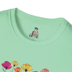 Floral 'Momma' Unisex Softstyle T-Shirt - Perfect for Mother's Day & Everyday Wear
