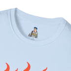 #HOT T-Shirt – Trendy Hashtag Fire Design