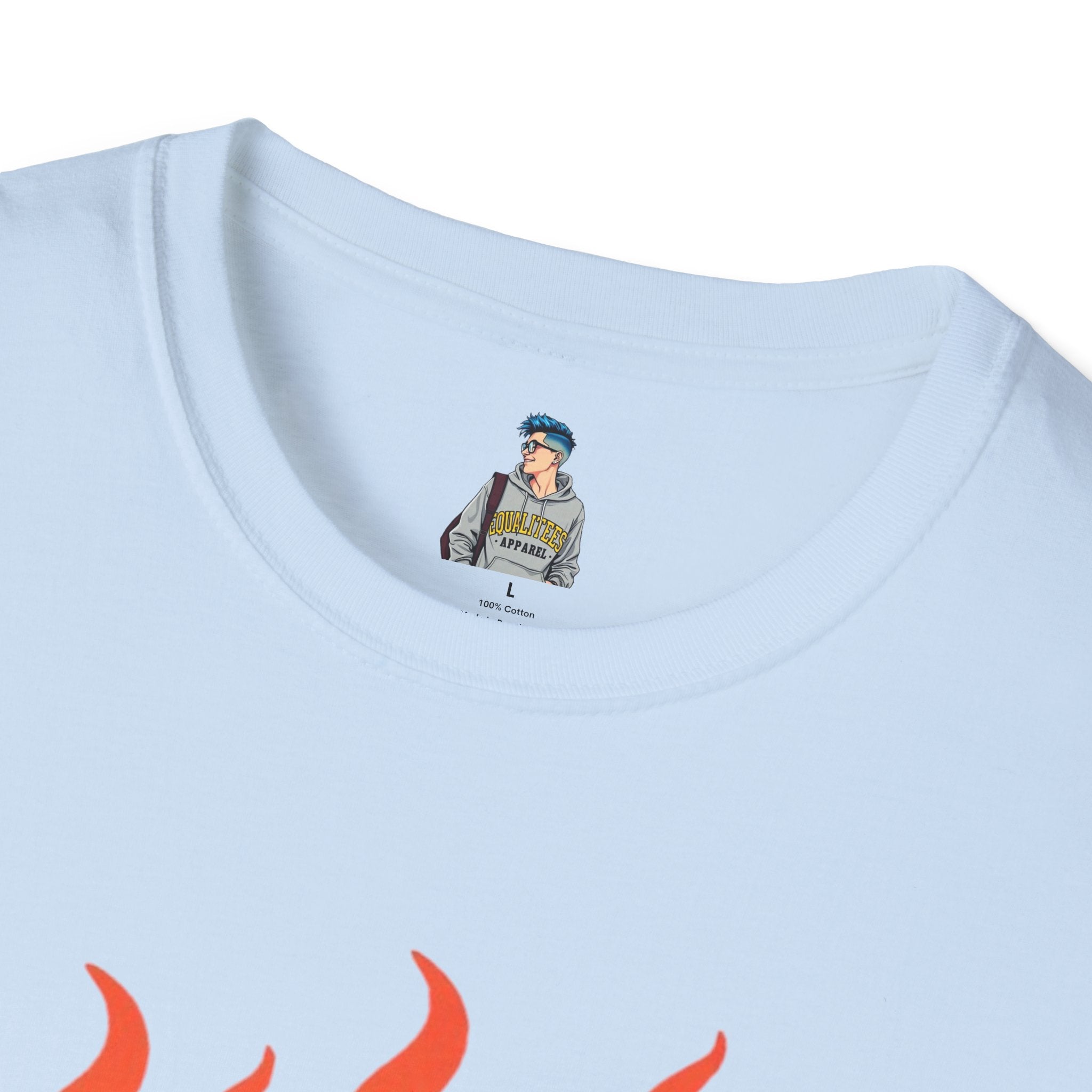 #HOT T-Shirt – Trendy Hashtag Fire Design