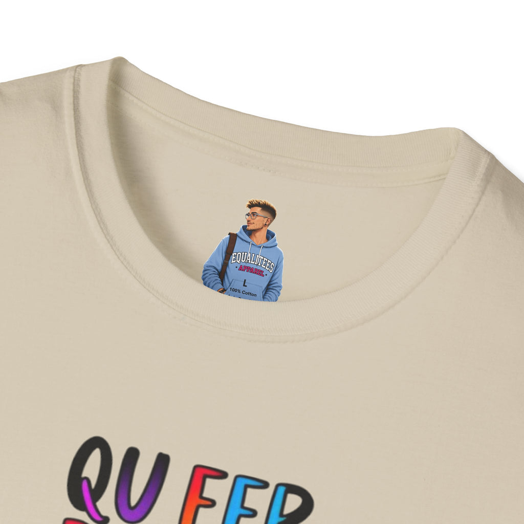 Queer People Belong Everywhere t-shirt