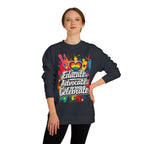 Educate, Advocate, Celebrate Unisex Crew Neck Sweatshirt - Empowerment Apparel