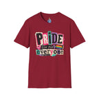 Pride Is for Everyone T-Shirt — Colorful LGBTQ+ Ally Tee