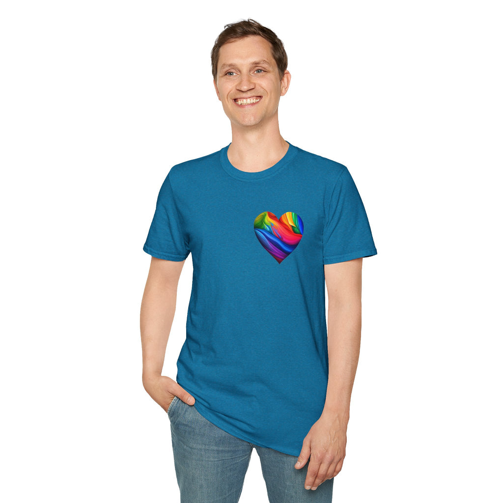 Pride Heart Design T-shirt