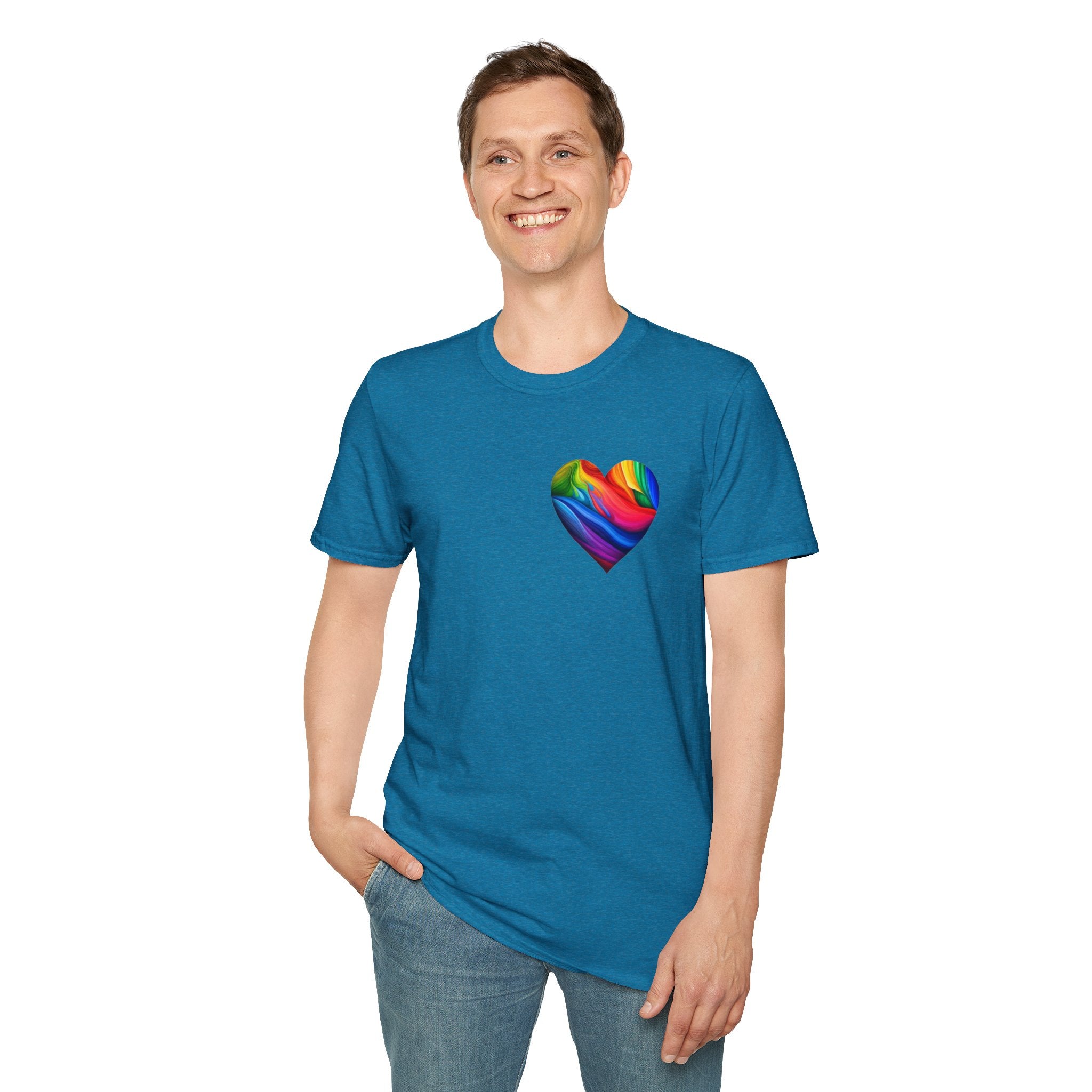 Pride Heart Design T-shirt