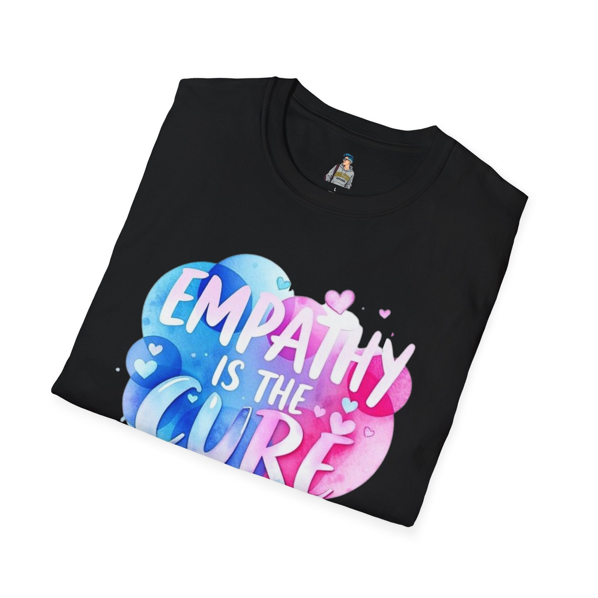 Empathy is the Cure Unisex Softstyle T-Shirt - Comfortable and Inspirational Tee for Everyday Wear