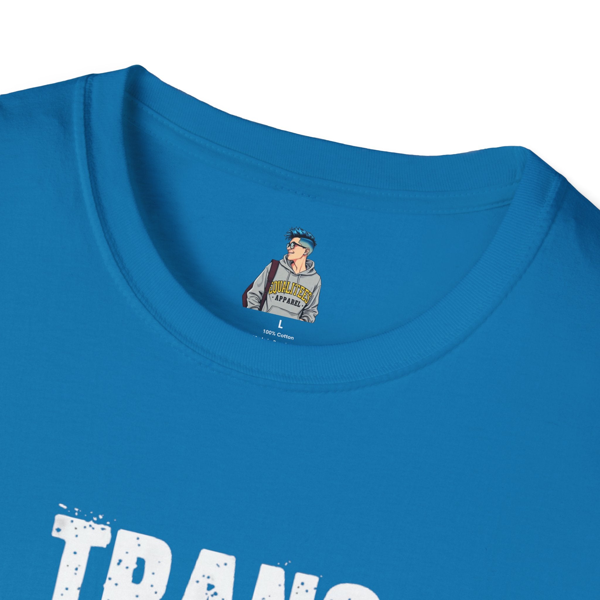 Trans Lives Matter Unisex Softstyle T-Shirt - Support LGBTQ+ Rights