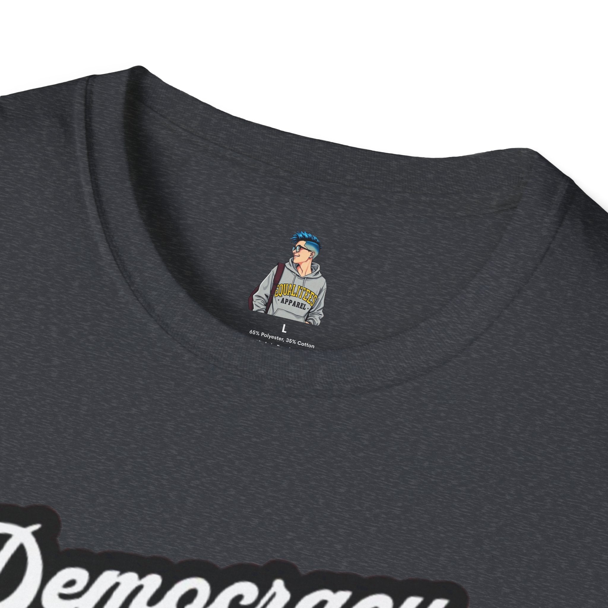 Unisex Softstyle T-Shirt - "Democracy Matters" & " We The People Are Pissed Off" Graphic Tee