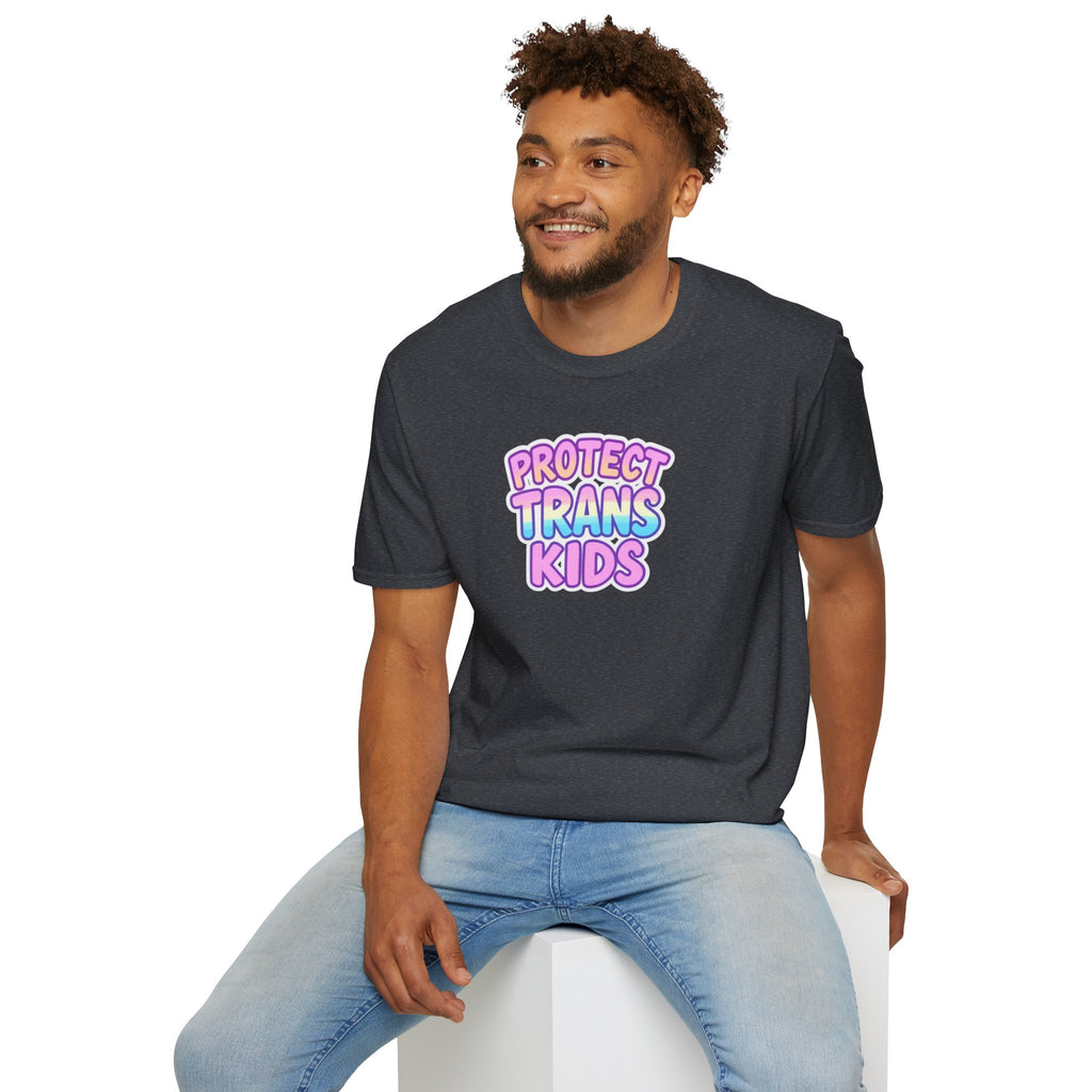 Unisex Softstyle T-Shirt - Protect Trans Kids Tee
