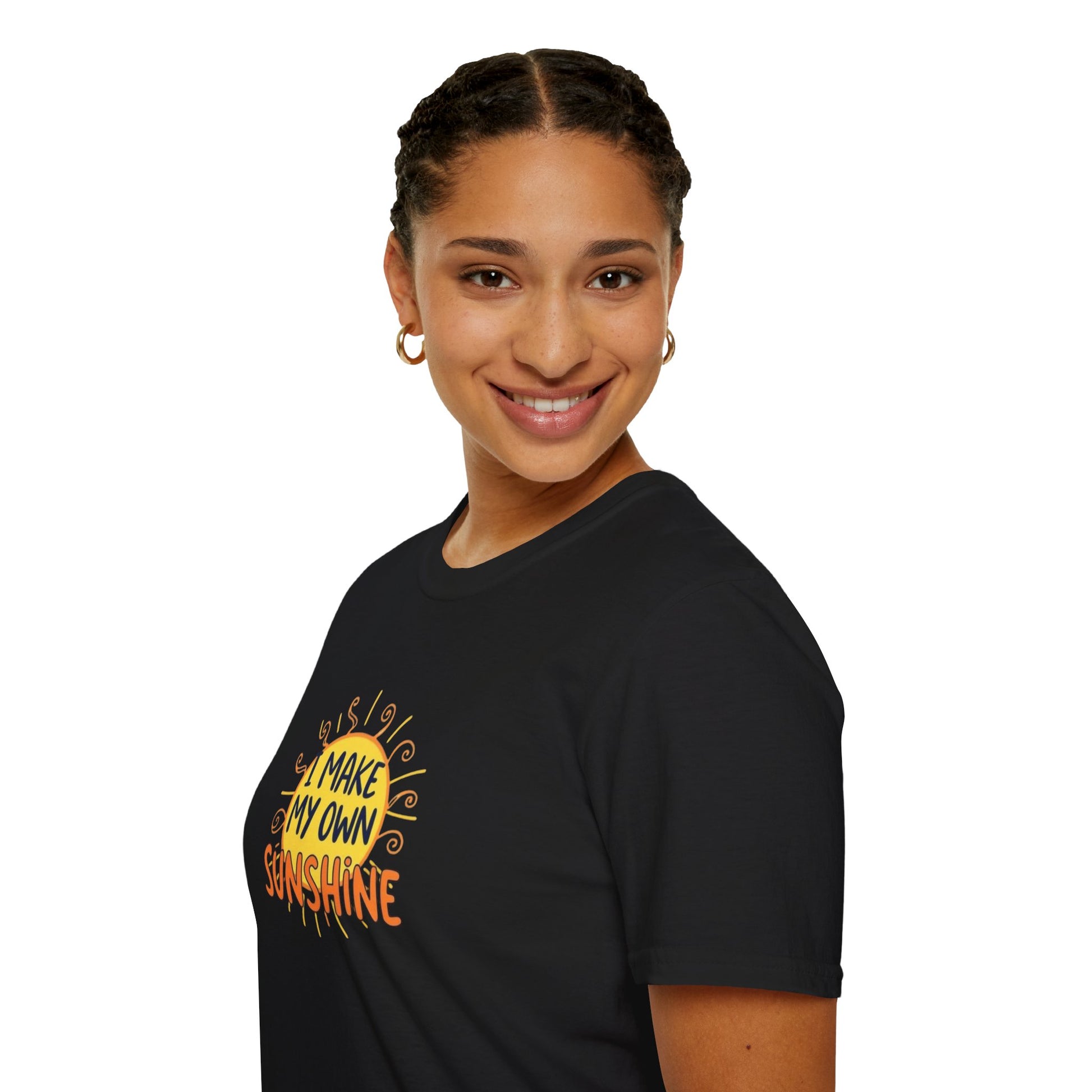 I Make My Own Sunshine Unisex Softstyle T-Shirt - Positive Vibes Apparel