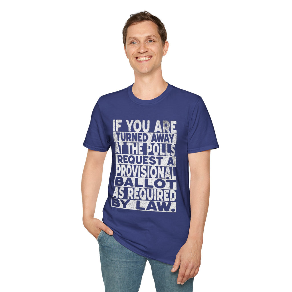 Know Your Rights Voter English T-Shirt