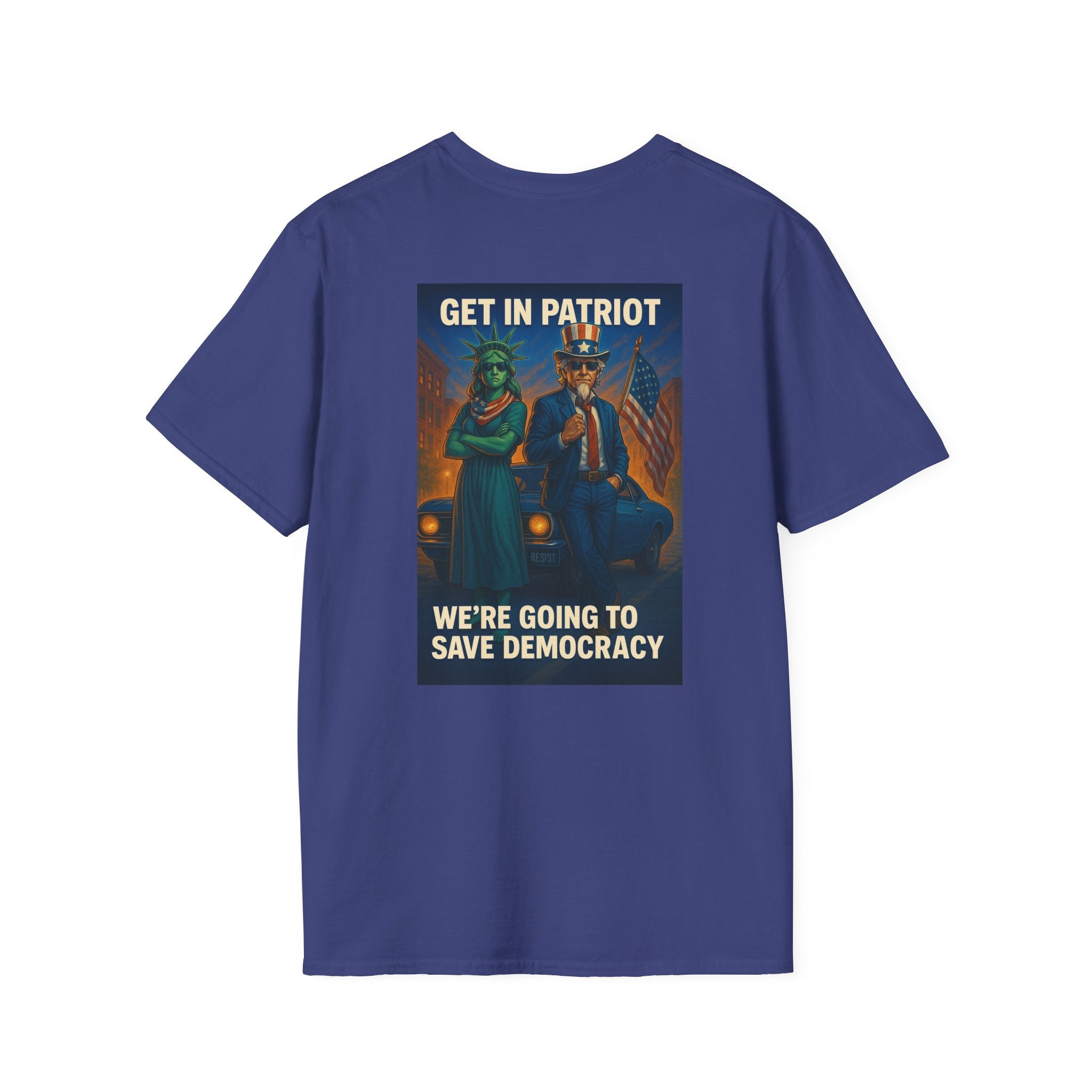Patriotic Activism T-Shirt - Our Resistance Matters & Save Democracy Designs