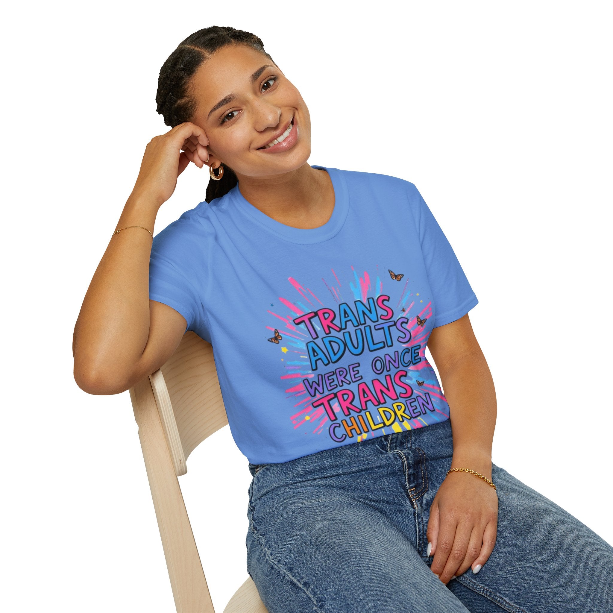 Trans Awareness Unisex T-Shirt, LGBTQ+ Pride Shirt, Gift for Allies, Feminist Apparel, Support Trans Rights