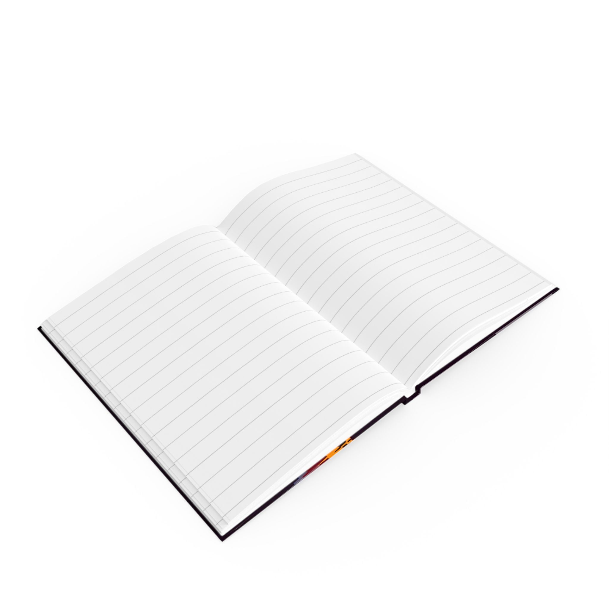 Fractal Giraffe Hard Backed Journal - Perfect for Gifts, Journaling, and Celebrations