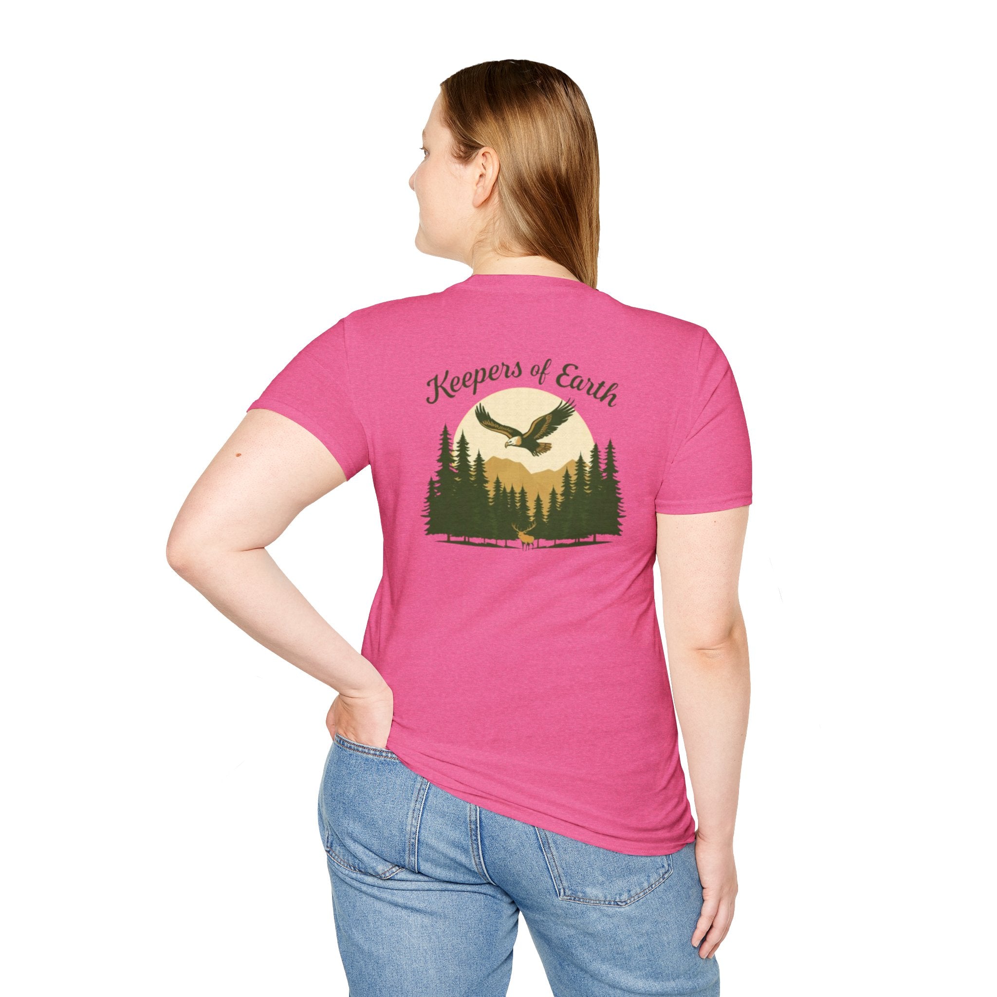 Keepers of the Earth Eagle and Elk T-shirt