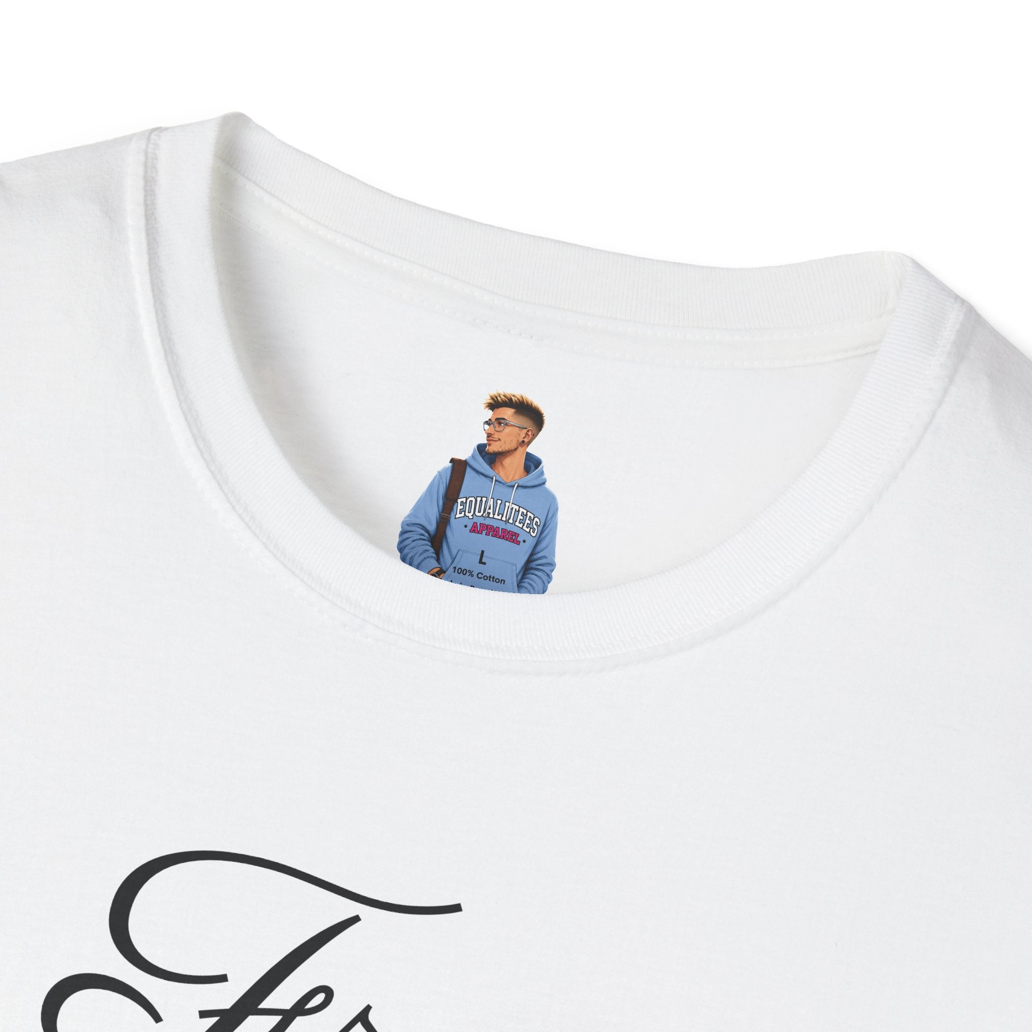 Emotional Support Human Unisex Softstyle T-Shirt