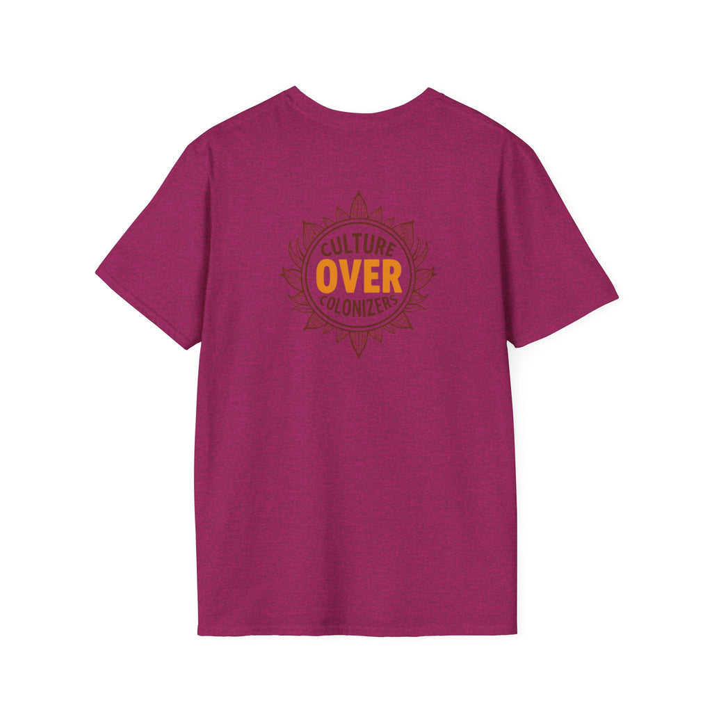 Culture Over Colonizers Unisex Softstyle T-Shirt