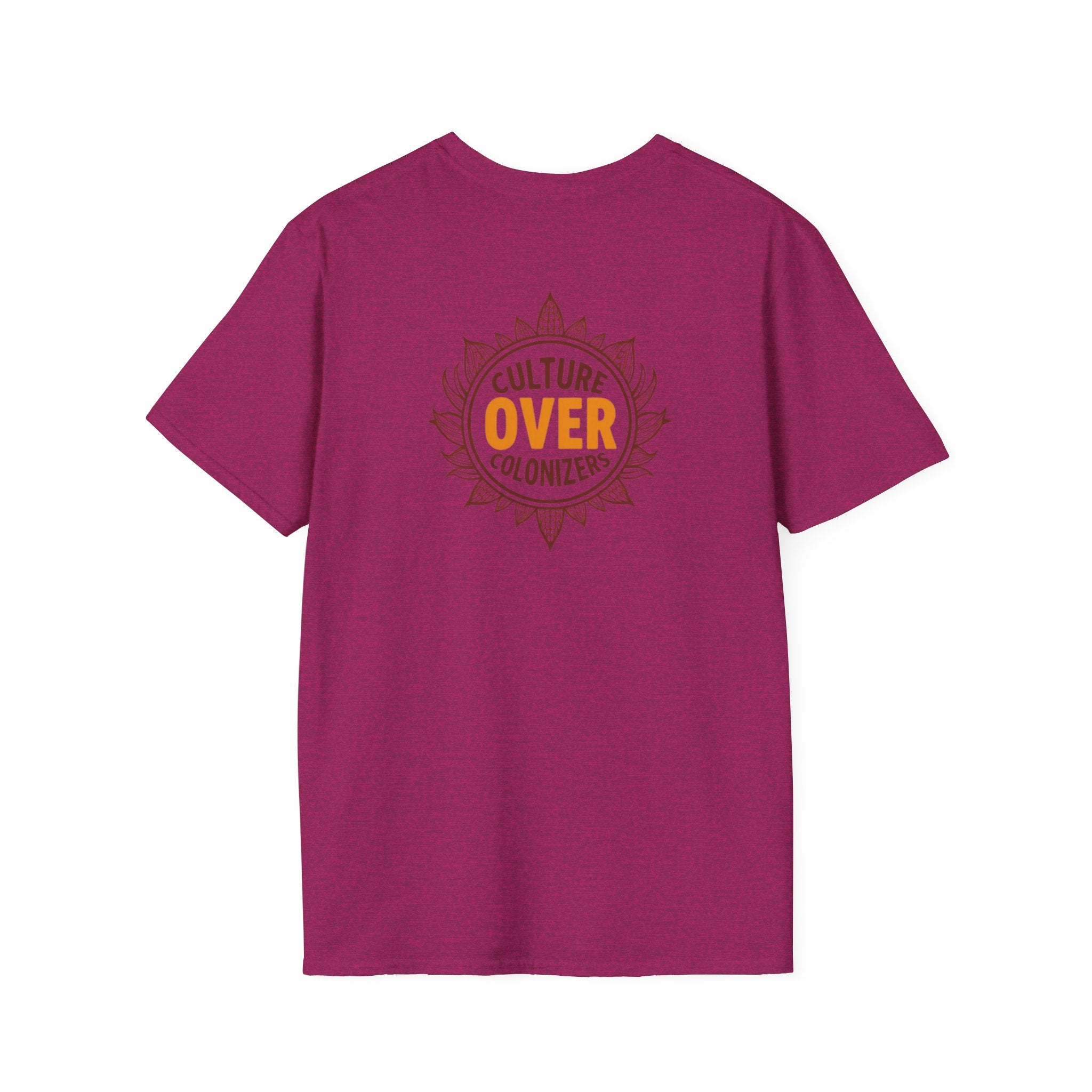 Culture Over Colonizers Unisex Softstyle T-Shirt