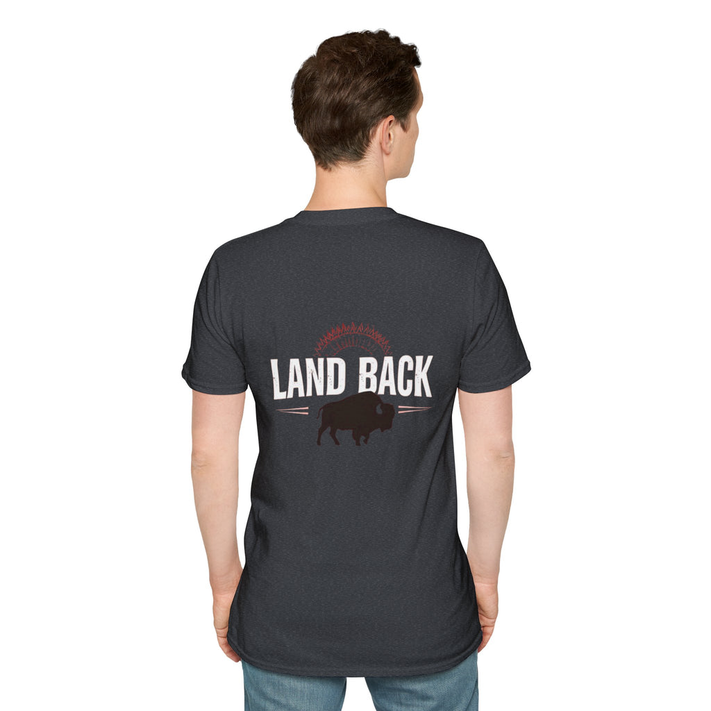'Land Back' Unisex Softstyle T-shirt