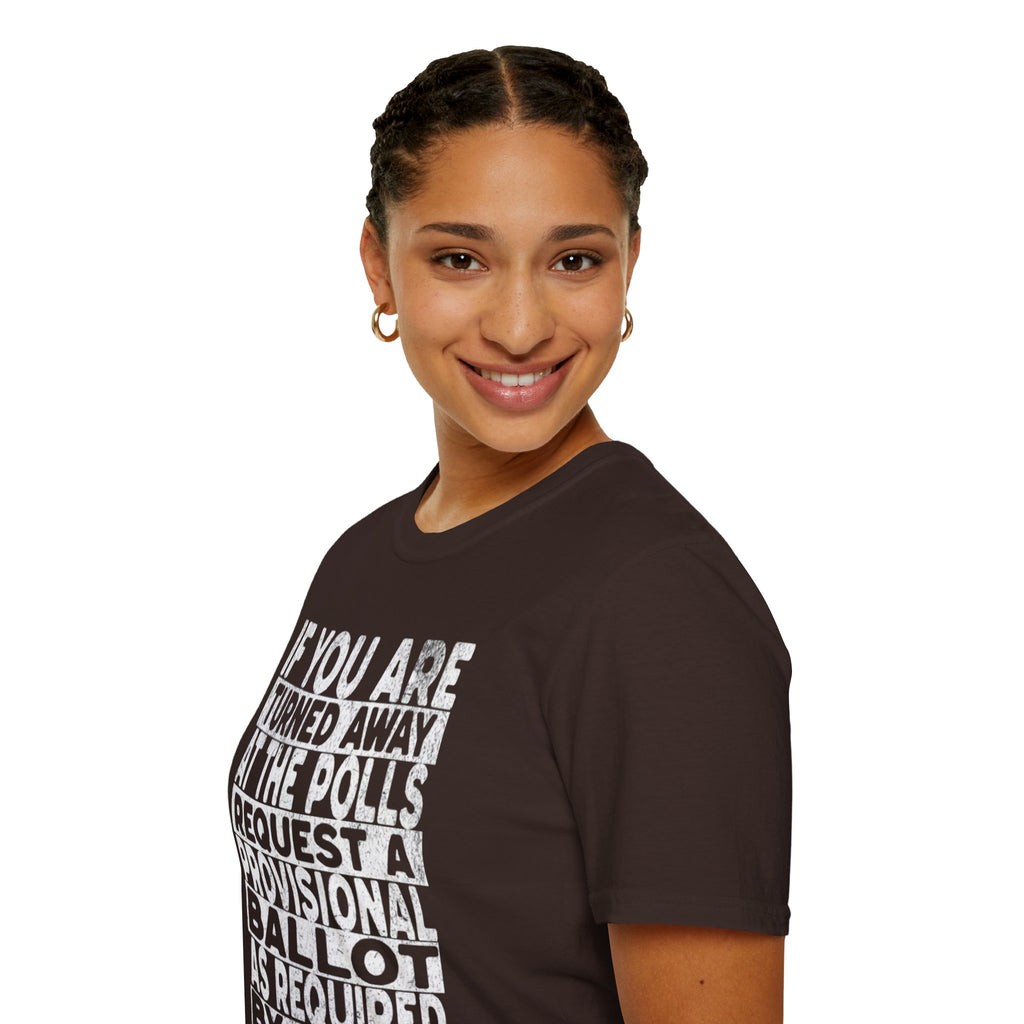 Know Your Rights Voter English T-Shirt