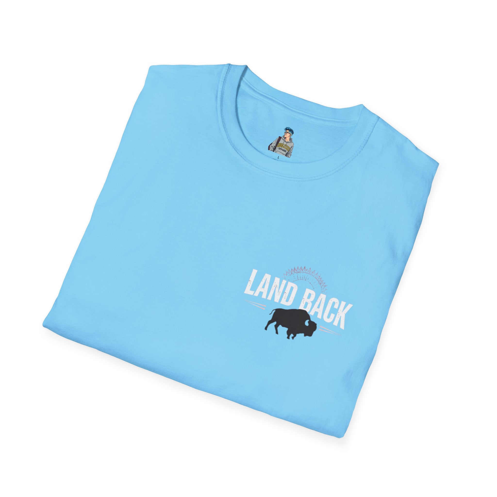 'Land Back' Unisex Softstyle T-shirt