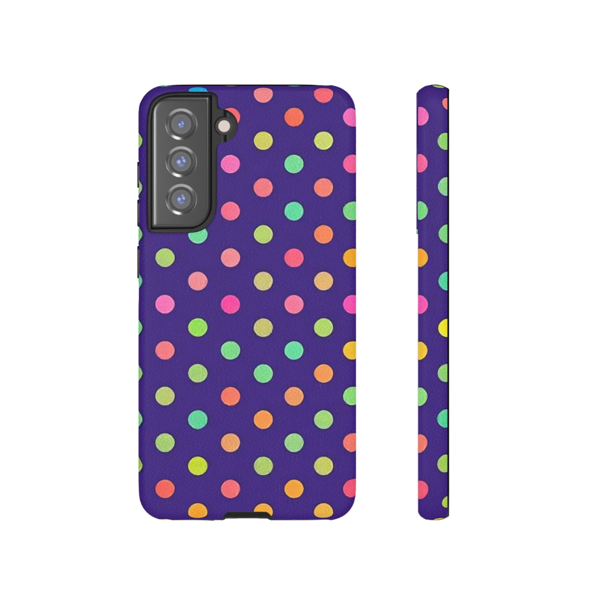 Colorful Polka-Dot Tough Case for Android