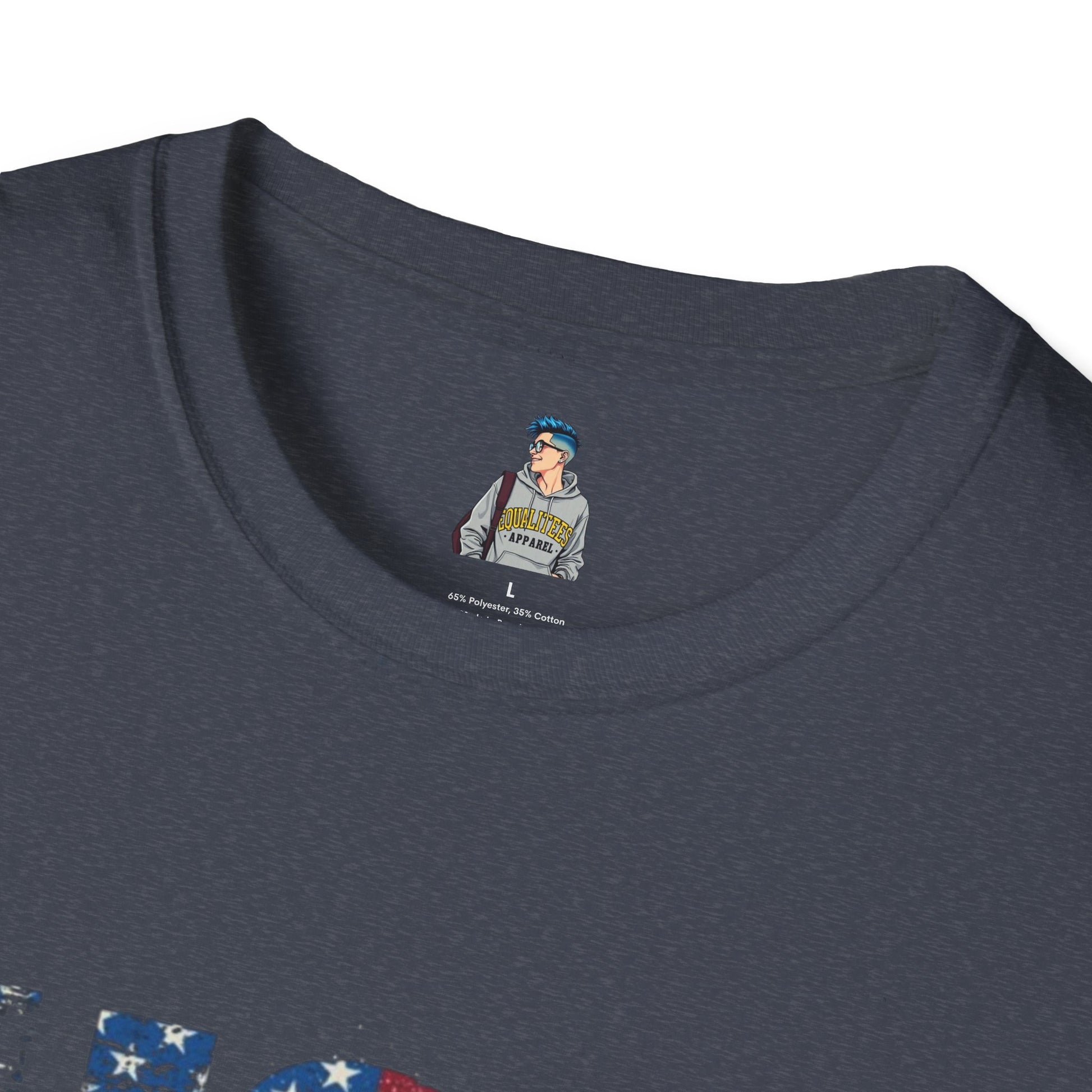 USA Democracy Statement Unisex Softstyle T-Shirt