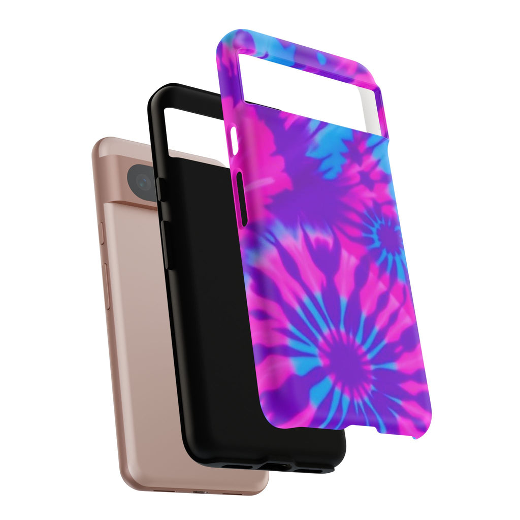 Tie-Dye Floral Tough Case for Android