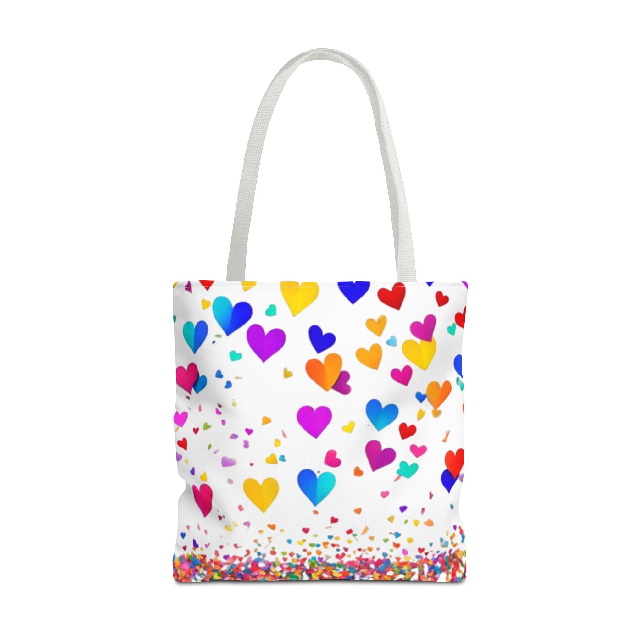 Falling Hearts Tote Bag