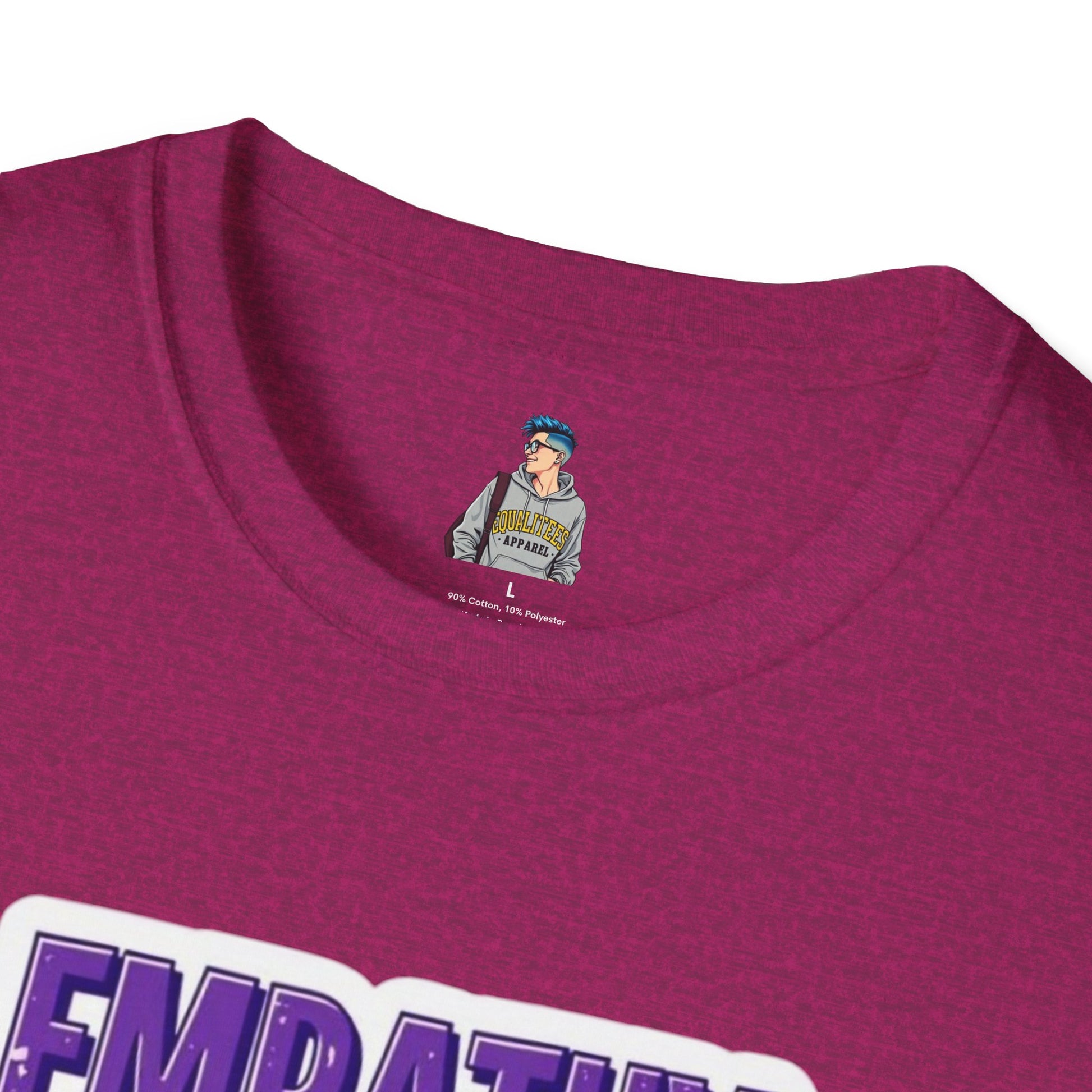 Empathy Equals Strength Unisex Softstyle T-Shirt - Inspirational Apparel for Everyday Comfort