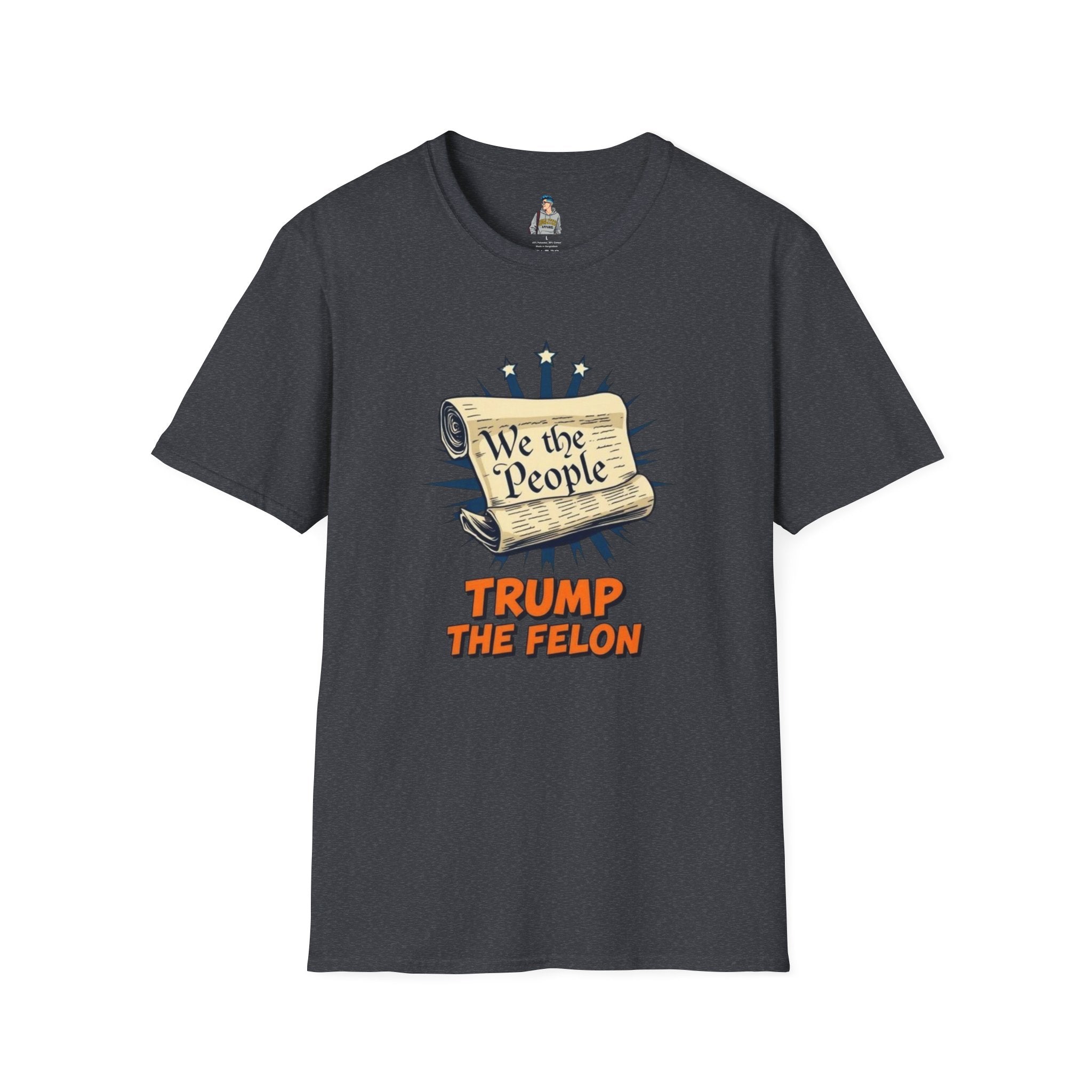 Unisex Softstyle T-Shirt - We the People Trump the Felon Tee