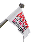 A Womans Place is in the Resistance - Protest Flag - EqualiTees.Me