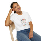 Abstract Rainbow Splatter Face Tee - EqualiTees.Me