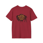 Buffalo Spiral Design Unisex Softstyle T-shirt - EqualiTees.Me