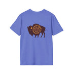 Buffalo Spiral Design Unisex Softstyle T-shirt - EqualiTees.Me