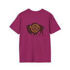 Buffalo Spiral Design Unisex Softstyle T-shirt - EqualiTees.Me