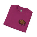 Buffalo Spiral Design Unisex Softstyle T-shirt - EqualiTees.Me
