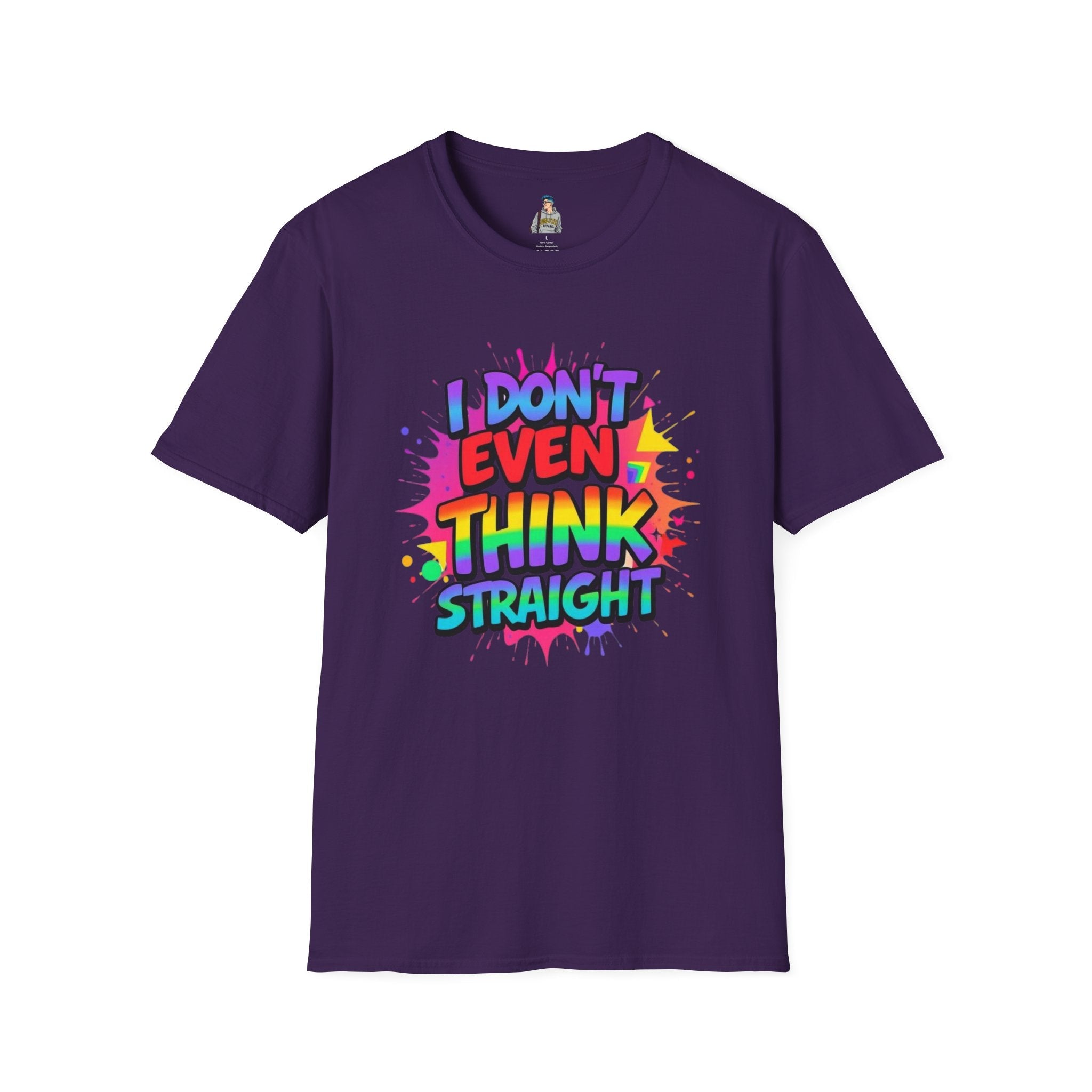 Colorful Humor T-Shirt, Pride Apparel, Gift for Friends, Casual Wear, Fun Statement Tee - EqualiTees.Me