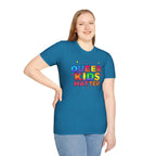 Colorful Queer Kids Matter Pride T-Shirt - EqualiTees.Me