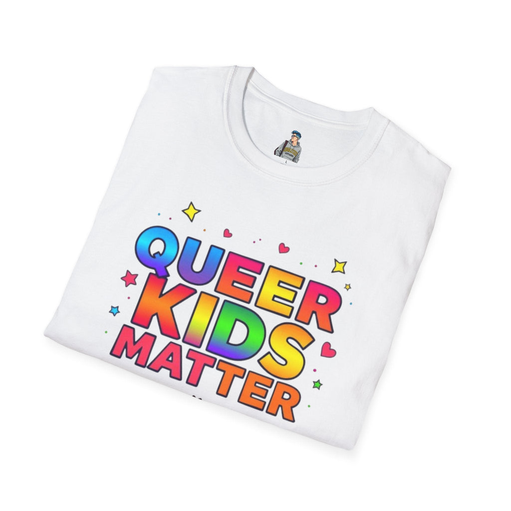 Colorful Queer Kids Matter Pride T-Shirt - EqualiTees.Me