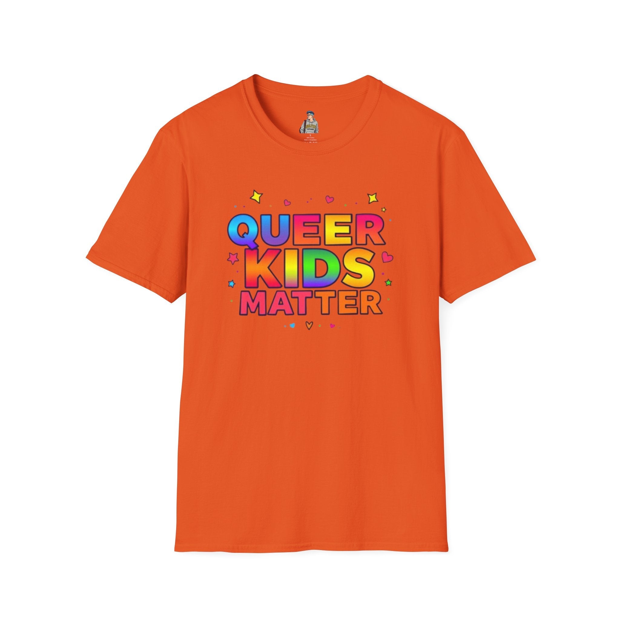 Colorful Queer Kids Matter Pride T-Shirt - EqualiTees.Me