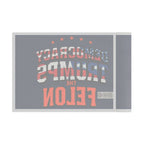 Democracy Trumps the Felon - Protest Flag - EqualiTees.Me