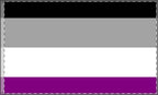 Double Sided Asexual Pride Flag - Inclusive Decor for Celebrations & Events - EqualiTees.Me