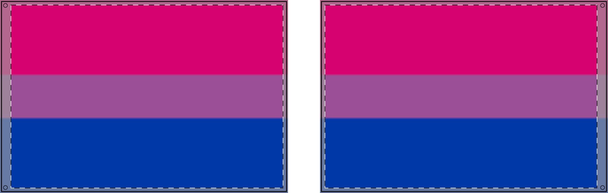 Double Sided Bisexual Pride Flag - Celebrate Inclusivity and Support LGBTQ+ Pride - EqualiTees.Me