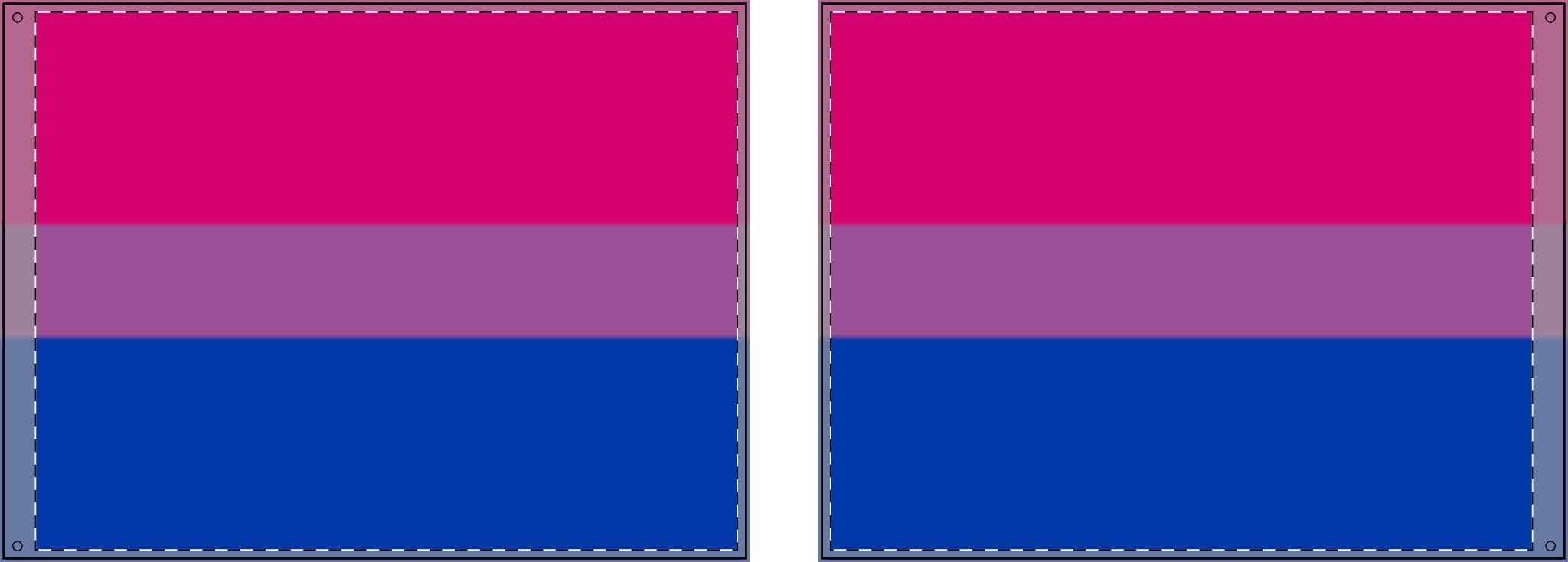 Double Sided Bisexual Pride Flag - Celebrate Inclusivity and Support LGBTQ+ Pride - EqualiTees.Me