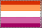 Double Sided Lesbian Pride Flag - Vibrant Rainbow Decorative Banner for Parades and Celebrations - EqualiTees.Me