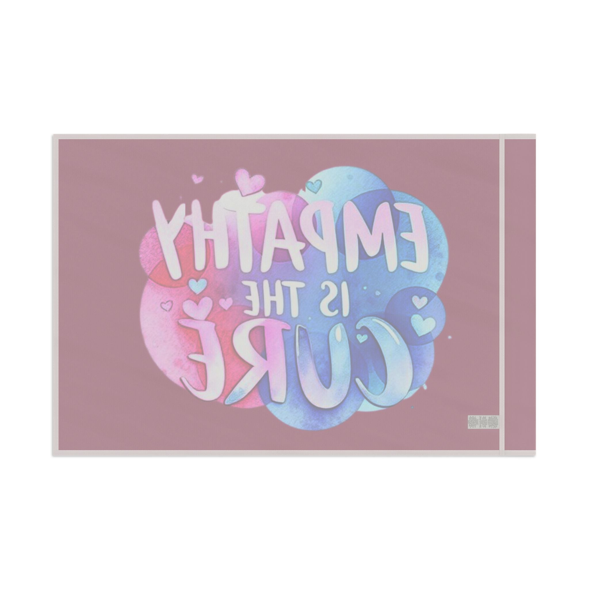 Empathy is the Cure - Protest Flag - EqualiTees.Me