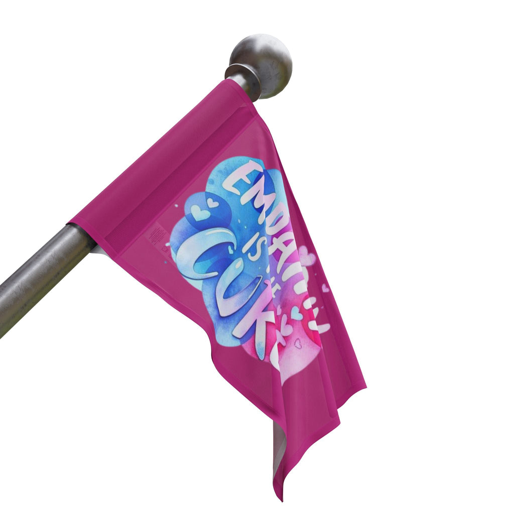 Empathy is the Cure - Protest Flag - EqualiTees.Me