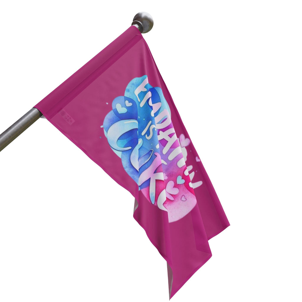 Empathy is the Cure - Protest Flag - EqualiTees.Me